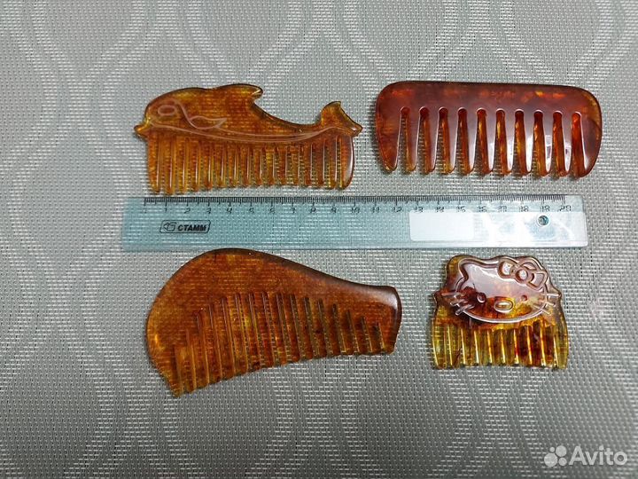 Расческа(гребешок) янтарный
