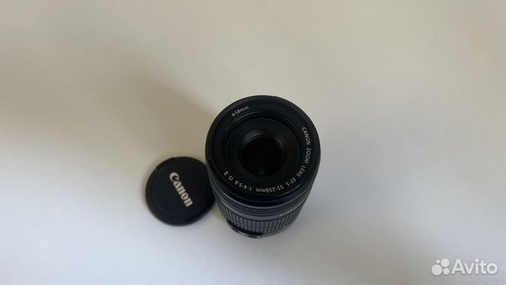 Объектив canon ef s 55 250mm