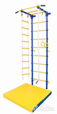Шведская стенка barfits Детский квадратик 3.0 син