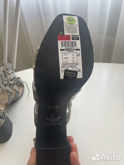 Новые босоножки marks&spencer