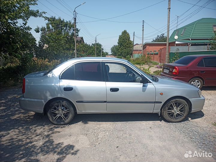 Hyundai Accent 1.5 МТ, 2005, 255 500 км