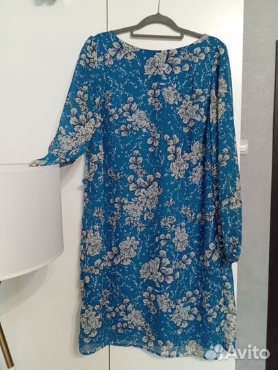 Платье женское искусственный шифон, бу