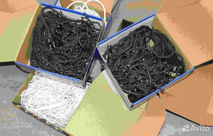 Гирлянда бахрома 25 метров