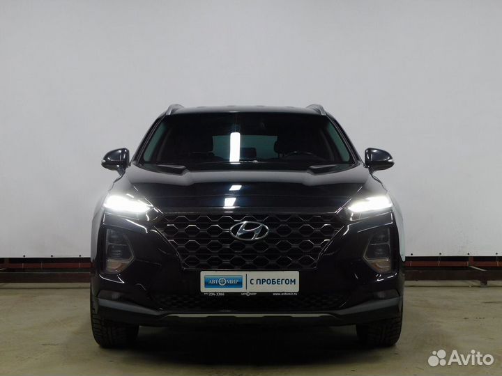 Hyundai Santa Fe 2.2 AT, 2019, 84 383 км