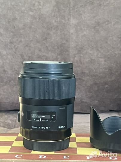 Объектив sigma 35 mm 1 4 canon