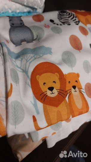 Остатки ткани хлопок, плюш