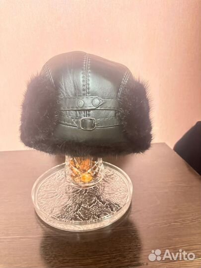 Шапка ушанка мужская