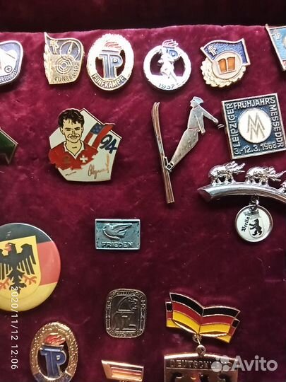 Значок Германия Гдр Фрг Австрия