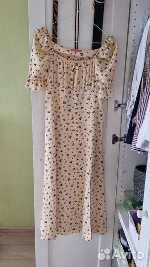 Платье крестьянка 42 размер