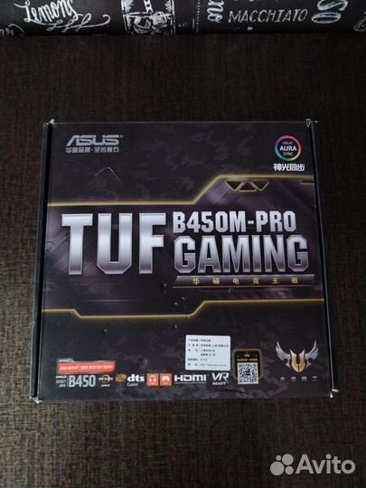 Материнская плата asus tuf b450m-pro gaming