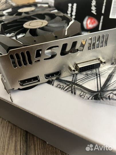 Видеокарта MSI GTX 1050Ti 4GB
