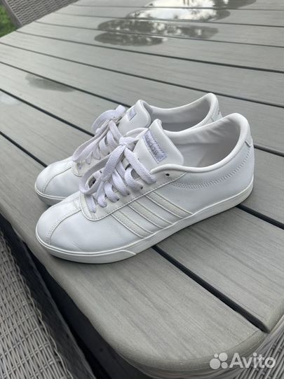 Слипоны кроссовки женские adidas 39-40 теннисные