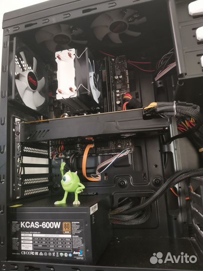 Игровой компьютер Ryzen 2600 Pro + GTX 1080 Ti 11g