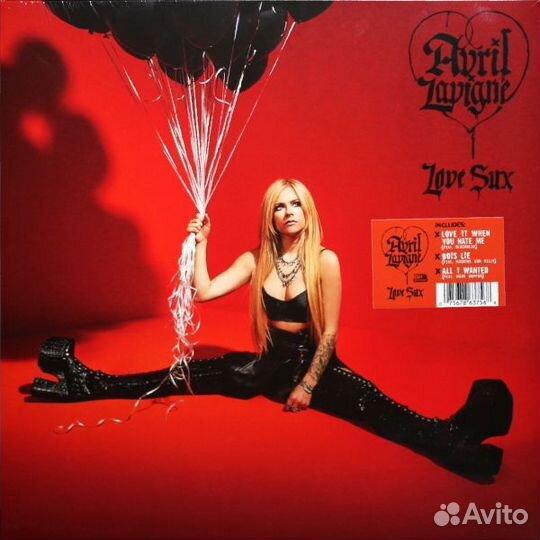 Виниловая пластинка Avril Lavigne - Love Sux (Blac