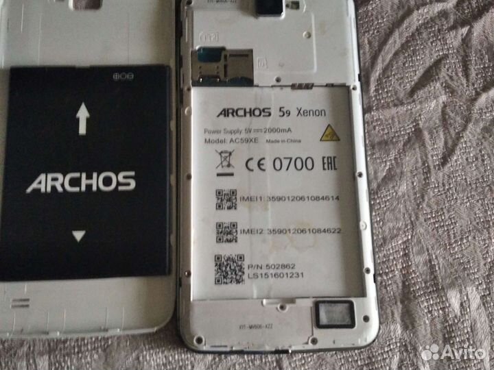 Archos 59 Xenon, 8 гб