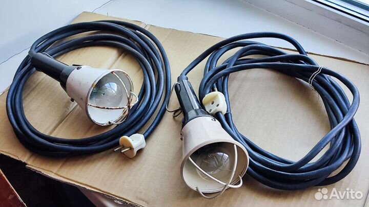 Лампа переноска СССР светильник переносной фонарь