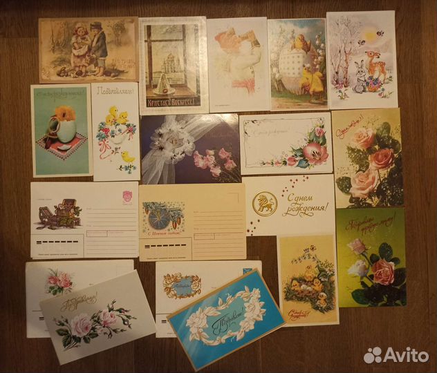 Открытки СССР чистые