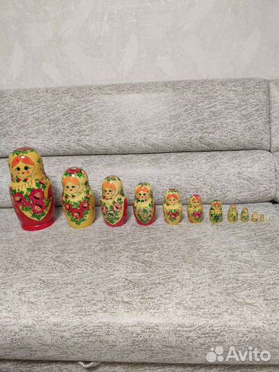 Шкатулки.Ложки. Матрёшка ссср. 13в1.Лото