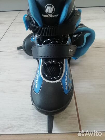 Коньки детские раздвижные размер 30-33