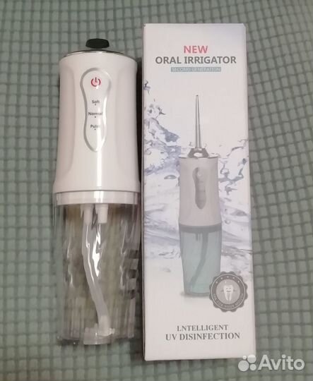 Ирригатор для зубов портативный новый