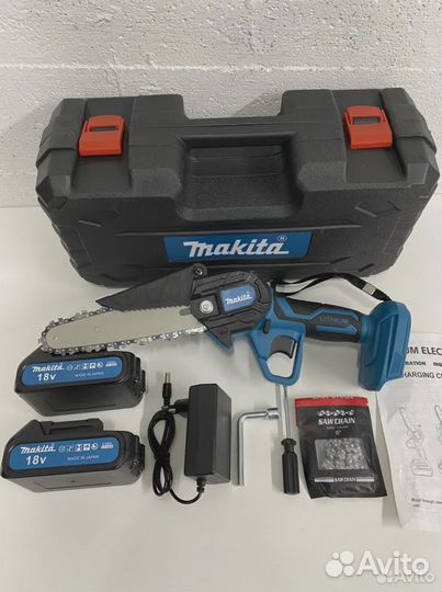 Аккумуляторная цепная пила makita 26v (сучкорез)