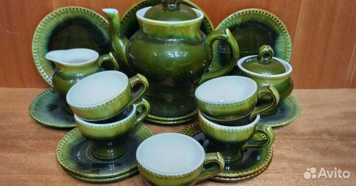 Чайный сервиз Зик СССР Новый + посуда