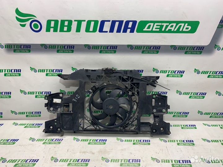 Телевизор панель радиаторов Renault Grand Scenic