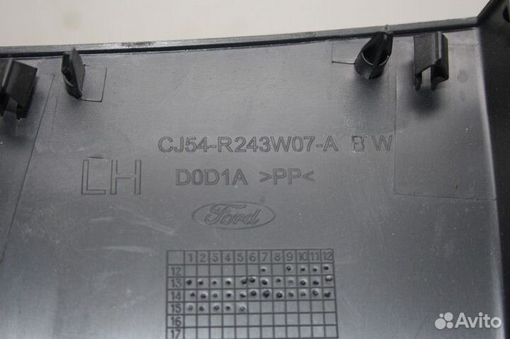 Обшивка стойки (средняя нижняя L) ford kuga II 201