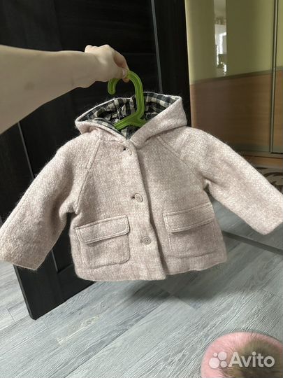 Пальто для девочки zara 92