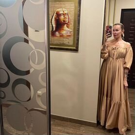 Длинное платье сарафан namezeless