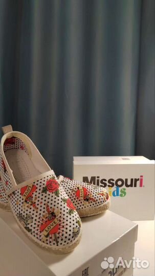 Слипоны Missouri для девочки 31 размер