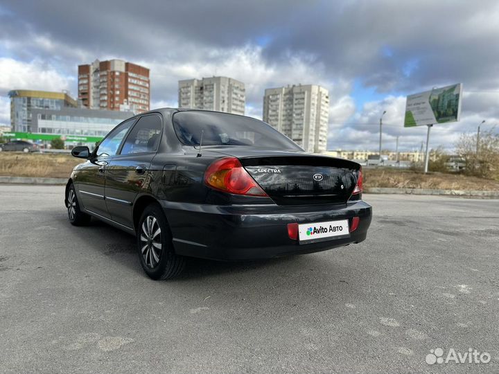 Kia Spectra 1.6 МТ, 2007, 205 000 км