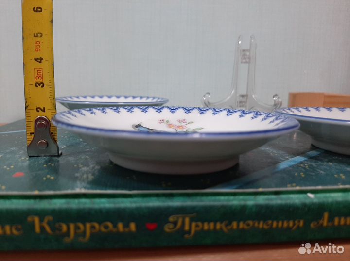 Набор 3 тарелочки птички Япония