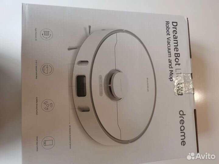 Робот пылесос xiaomi dreame bot l10 pro