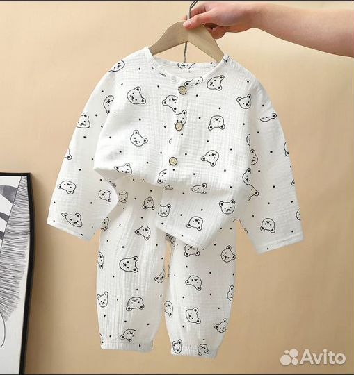 Муслиновая пижама детская