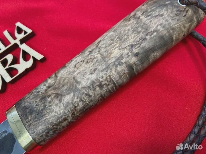 Нож якутский из кованой стали К340