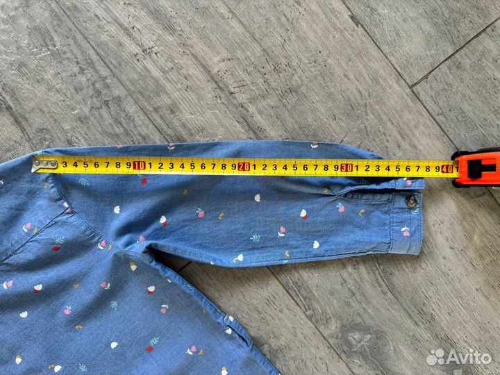 Платье рубашка hm