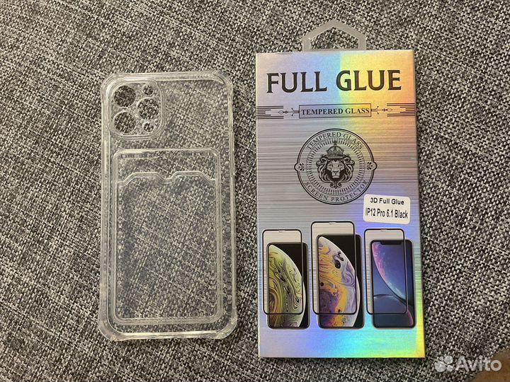Чехол стекло айфон 12 про
