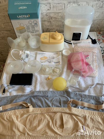 Молокоотсос электрический двойной lactea