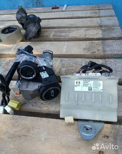 Замок зажигания запуск с кнопки Мазда 6 гш Gh