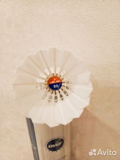 Воланы для бадминтона ling mei 80