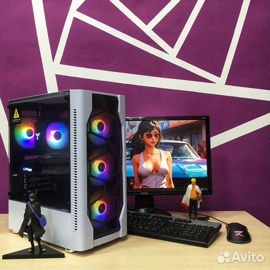 Игровой компьютер i3 12100f 16gb RTX 3060ti SSD