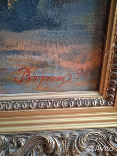 Картина маслом на холсте