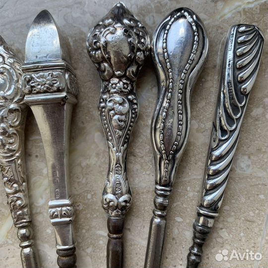 Крючок для кодлера / coddler, серебро, клеймо