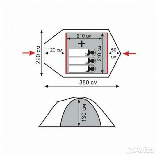 Палатка туристическая