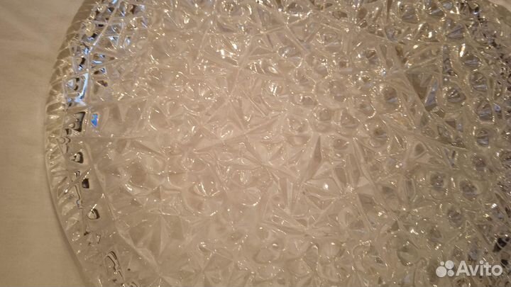 Хрустальное блюдо