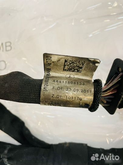 Проводка двигателя Mercedes W204