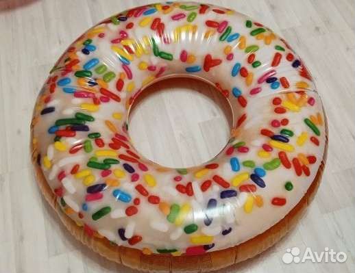 Надувной пончик