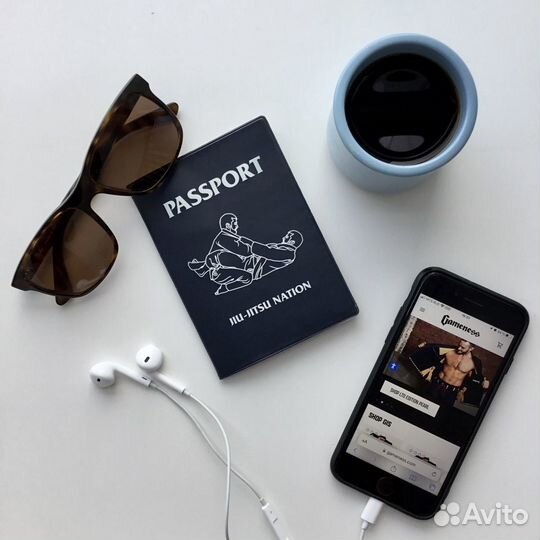 Обложка на паспорт Джиу-джитсу BJJ