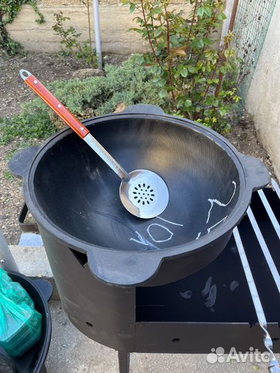 Комплект мангал и печь под казан в наличии